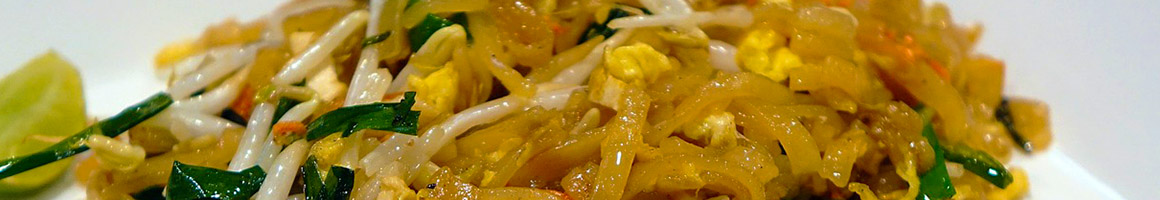 Eating Thai Vegetarian at Pepper Tree Thai Cuisine restaurant in Portland, OR.